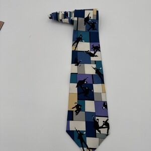 Vintage Beatles 1991 Famous Liverpool Necktie 100% Silk 56"‎